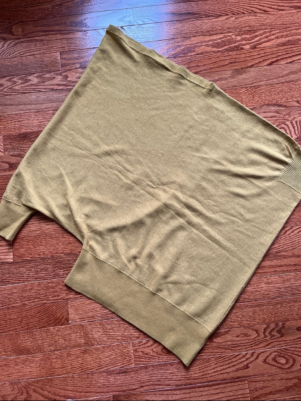 Women's Anthropologie Moth Asymmetric wool sweater